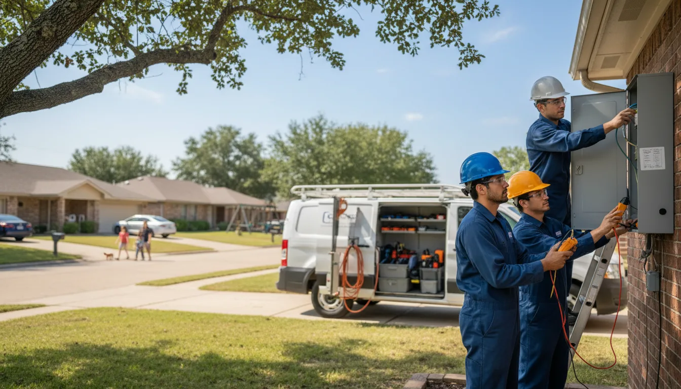 Emergency electrical repair services provided by licensed electricians in New York